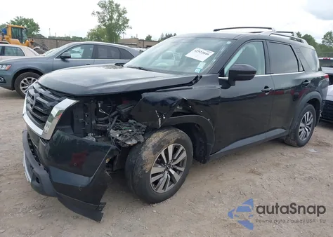 2022 Nissan Pathfinder Sl 4Wd из США, поврежденный, VIN 5N1DR3CC3NC210320